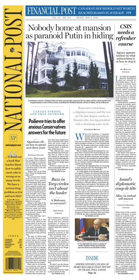 Cover of National Post - (Latest Edition)