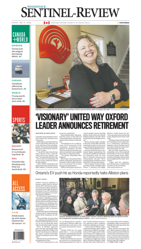 Cover of Sentinel-Review (Woodstock)
