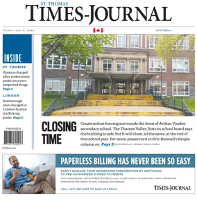 Cover of St. Thomas Times-Journal