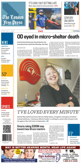 Cover of The London Free Press