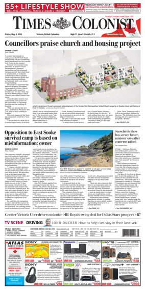 Cover of Times Colonist