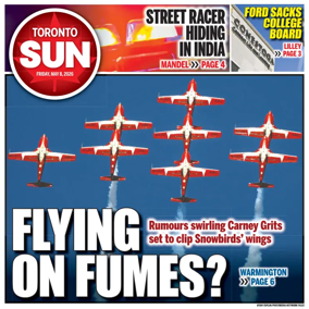 Cover of Toronto Sun