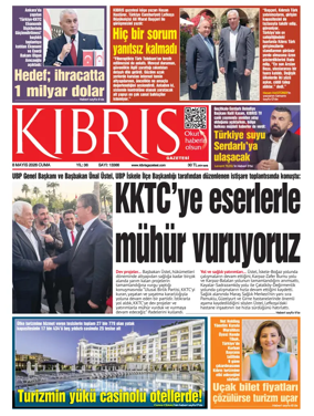 Cover of Kibris Gazetesi