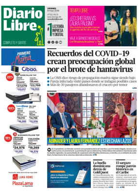 Cover of Diario Libre (Republica Dominicana)