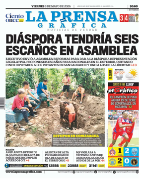 Cover of La Prensa Grafica
