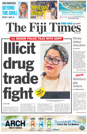 Cover of The Fiji Times