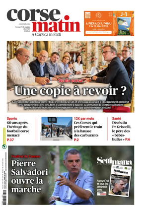 Cover of Corse Matin
