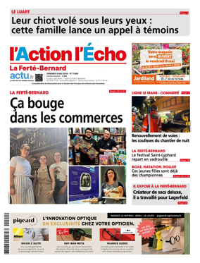 Cover of l'Action l'Echo (La Ferte-Bernard)
