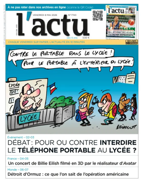Cover of L'actu