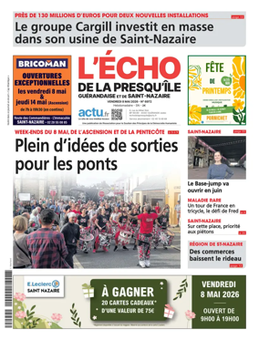 Cover of L'Echo de la Presqu'ile (SN)