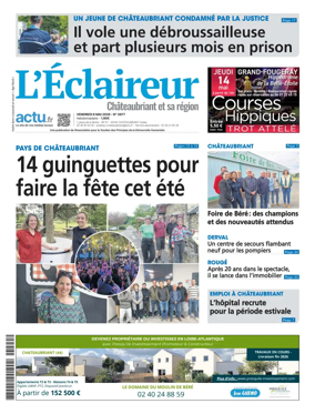 Cover of L'Eclaireur de Chateaubriant