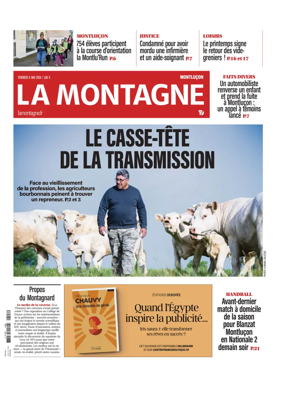 Cover of La Montagne (Montlucon)