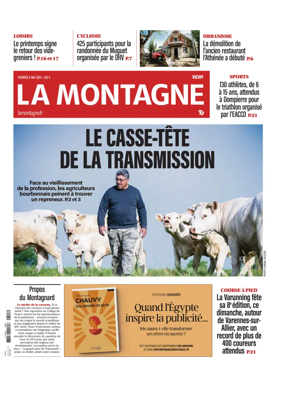 Cover of La Montagne (Vichy)