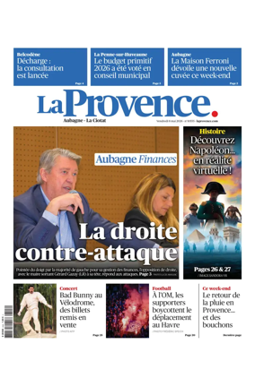 Cover of La Provence Aubagne-La Ciotat