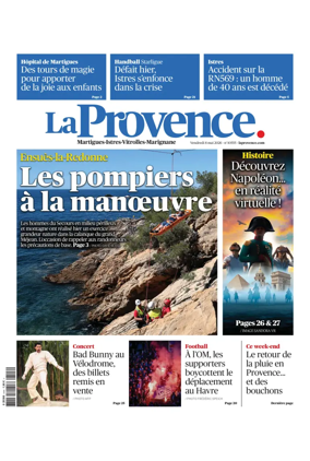 Cover of La Provence Martigues-Istres-Vitrolles-Marignane