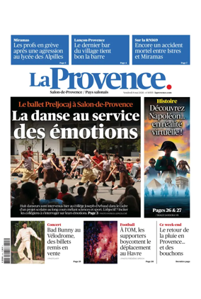 Cover of La Provence Salon-de-Provence / Pays salonais