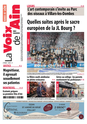 Cover of La Voix de l’Ain Bords de Saone