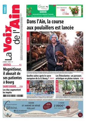 Cover of La Voix de l’Ain Dombes