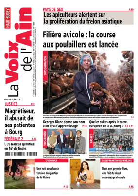 Cover of La Voix de l’Ain Oyonnax