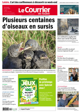 Cover of Le Courrier de l’Ouest (Cholet)
