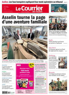 Cover of Le Courrier de l’Ouest (Deux-Sevres)