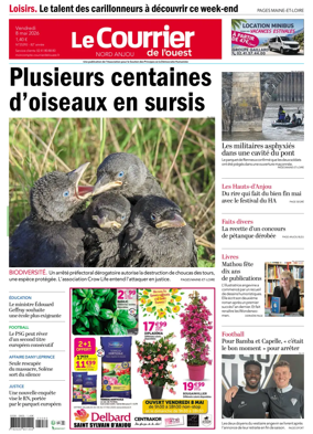 Cover of Le Courrier de l’Ouest (Nord Anjou)
