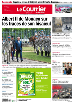 Cover of Le Courrier de l’Ouest (Saumur)