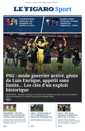 Cover of Le Figaro Sport