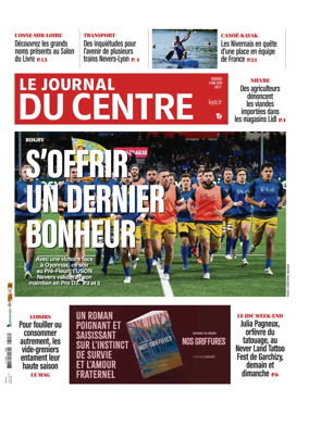 Cover of Le Journal du Centre