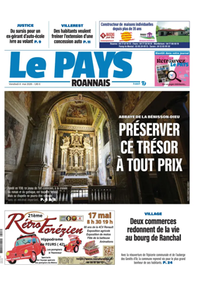 Cover of Le Pays Roannais (Roanne)