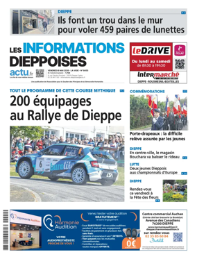 Cover of Les Informations Dieppoises