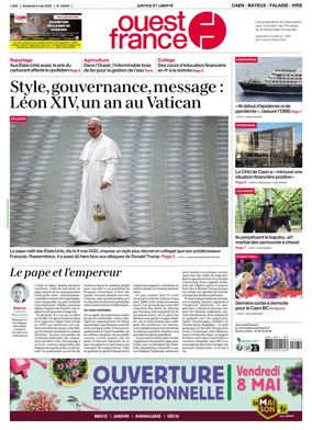 Cover of Ouest France (Caen - Bayeux - Falaise - Vire)
