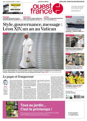 Cover of Ouest France (Challans / Saint-Gilles-Croix-de-Vie)