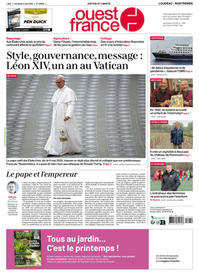 Cover of Ouest France (Loudeac / Rostrenen)