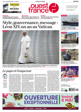 Cover of Ouest France (Manche)