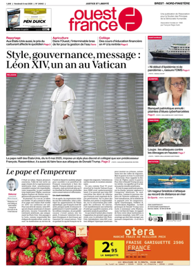 Cover of Ouest France (Nord-Finistere)