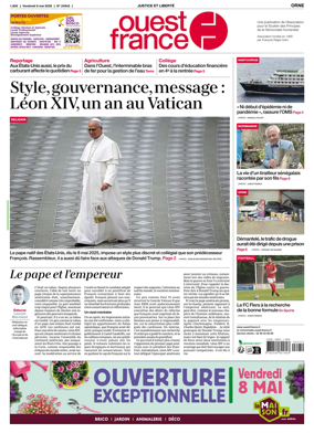 Cover of Ouest France (Orne)