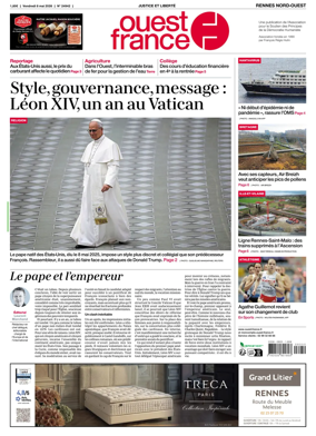 Cover of Ouest-France (Rennes Nord-Ouest)