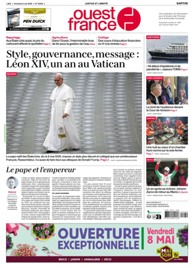 Cover of Ouest France (Sarthe)