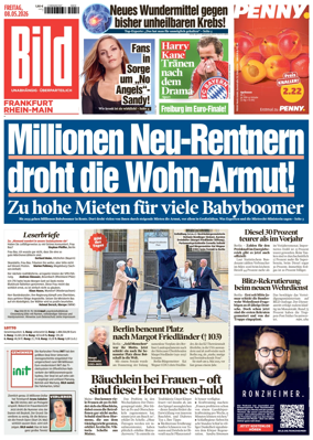 Cover of BILD Frankfurt