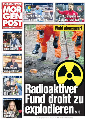 Cover of Chemnitzer Morgenpost