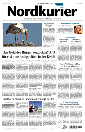 Cover of Demminer Zeitung