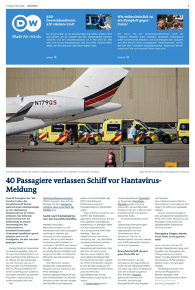 Cover of Deutsche Welle (German edition)