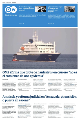 Cover of Deutsche Welle (Spanish edition)