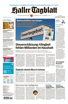 Cover of Haller Tagblatt