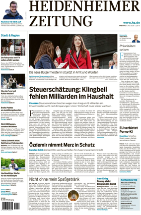 Cover of Heidenheimer Zeitung