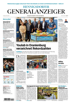 Cover of Hennigsdorfer Generalanzeiger