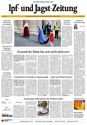 Cover of Ipf- und Jagst-Zeitung