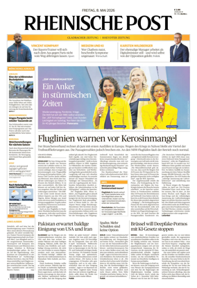 Cover of Rheinische Post - Monchengladbach and Korschenbroich