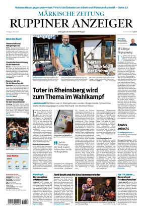 Cover of Ruppiner Anzeiger